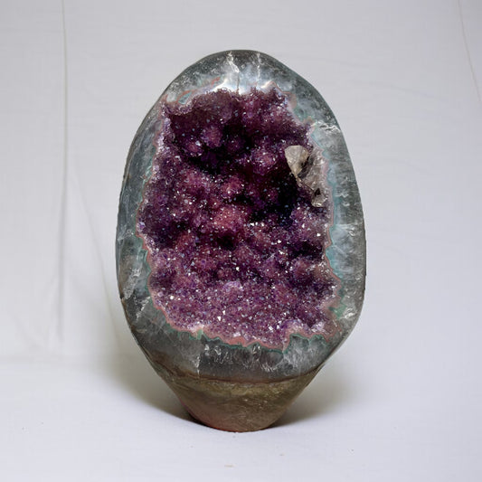 𝐓𝐡𝐞 𝐀𝐦𝐞𝐭𝐡𝐲𝐬𝐭 𝐀𝐫𝐜𝐡𝐢𝐯𝐞 | XXL Plum Geode & Mint Banding