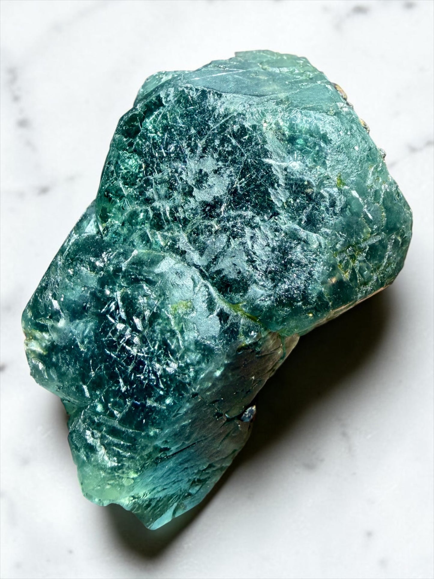 Boulangerite-Included Fluorite with Geocronite- Peru | River Walkers Minerals