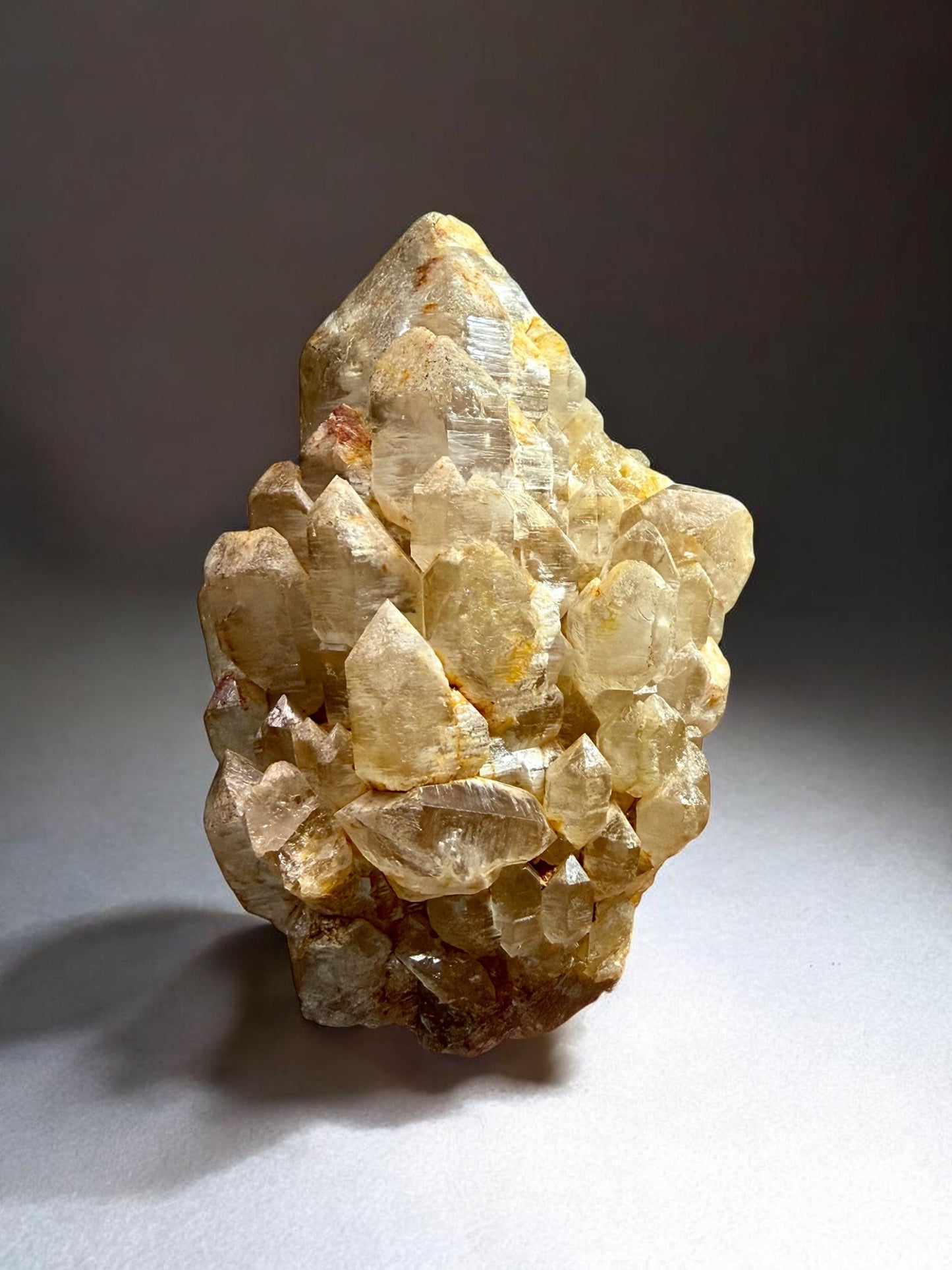 Elestial Quartz with Kaolin Clay- Lâm Đồng Province, Vietnam | River Walker Minerals
