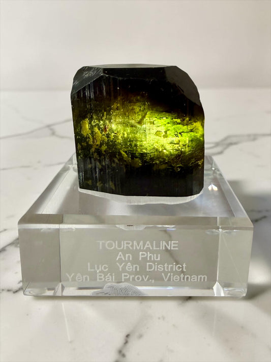 NEW DISCOVERY! Multicolored Tourmaline with Record Keepers- Vietnam | River Walkers Minerals