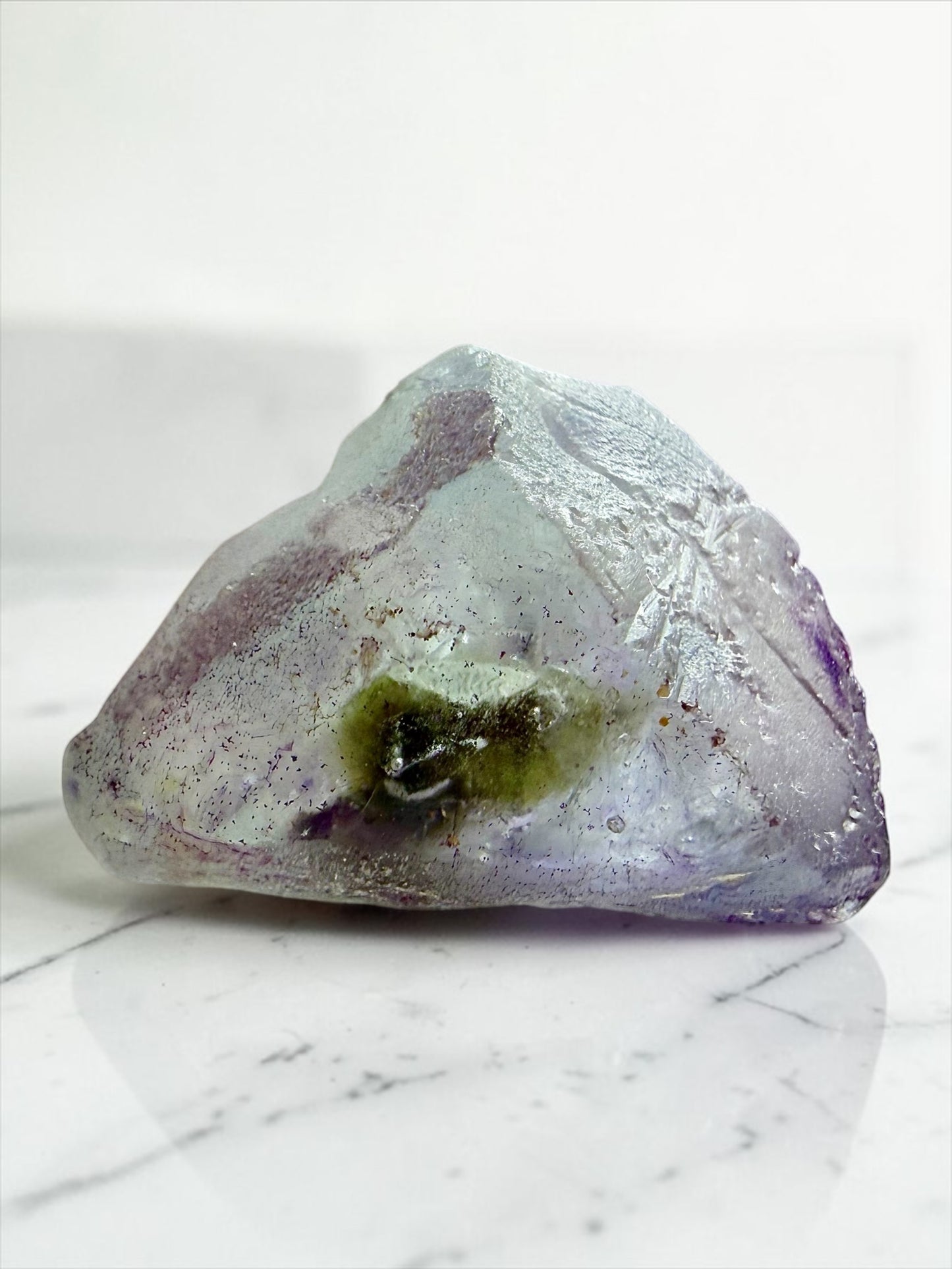 Enhydro Fluorite, Etched Floater- Erongo, Namibia | River Walkers Minerals