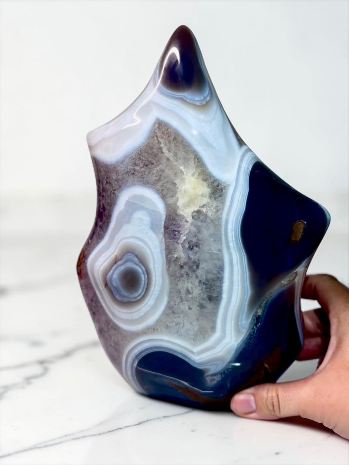 Gorgeous Statement Piece Amethyst, Calcite, Quartz & Agate- Uruguay | River Walkers Minerals