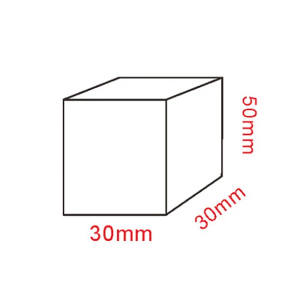 Clear Acrylic Square Display Blocks