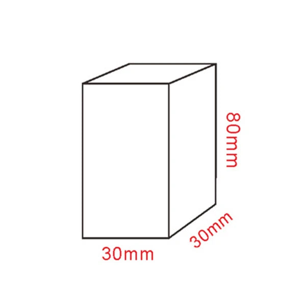 Clear Acrylic Square Display Blocks