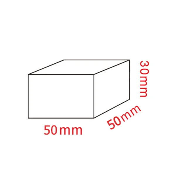 Clear Acrylic Square Display Blocks