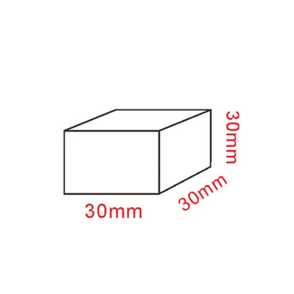 Clear Acrylic Square Display Blocks