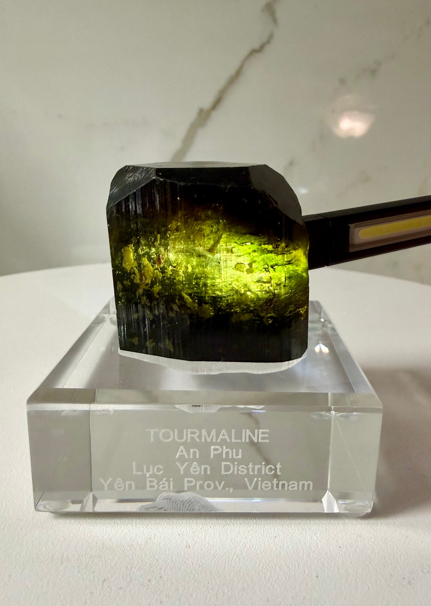 NEW DISCOVERY! Multicolored Tourmaline with Record Keepers- Vietnam | River Walkers Minerals