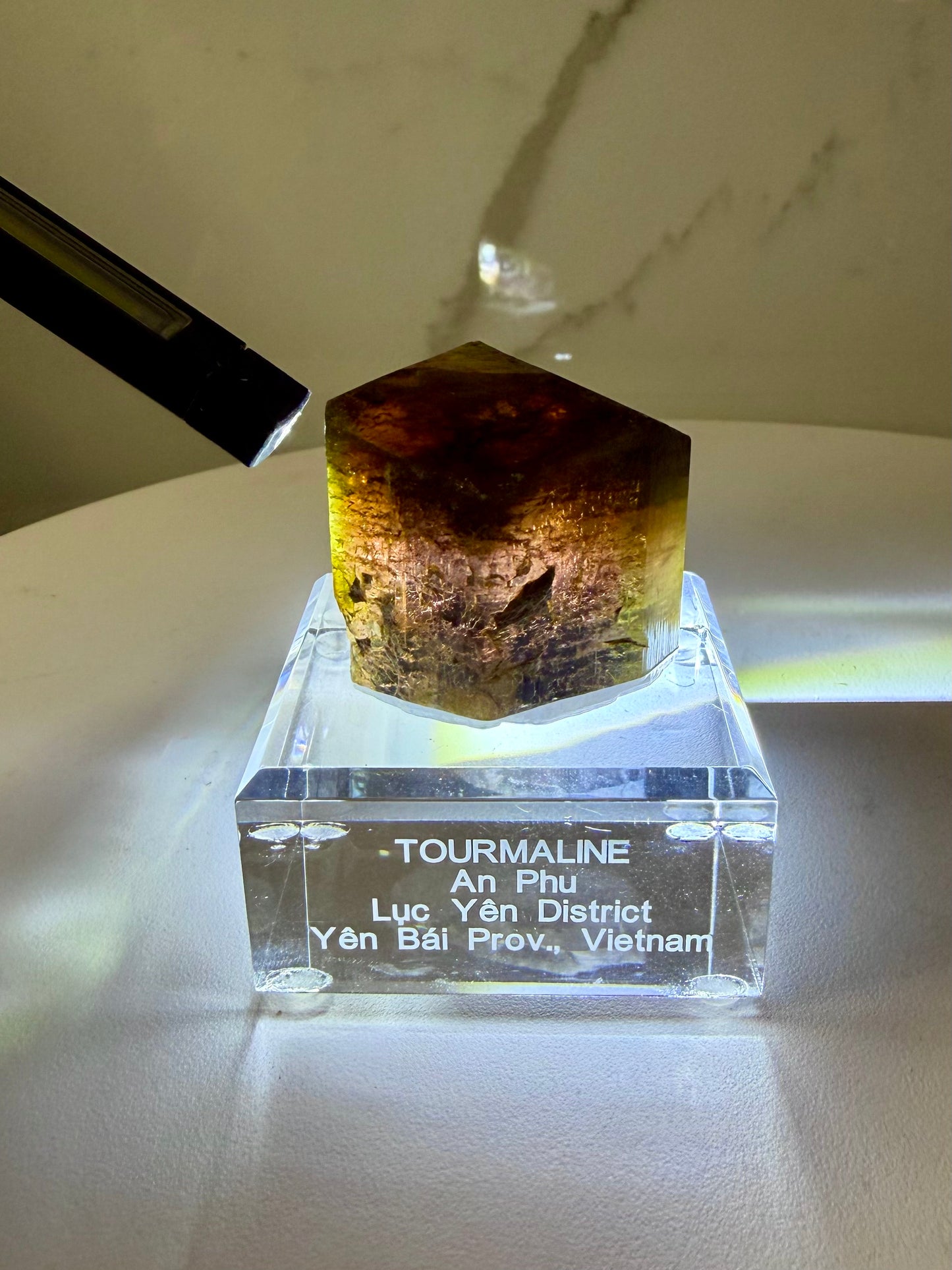 NEW DISCOVERY! Multicolored Tourmaline- Vietnam | River Walkers Minerals