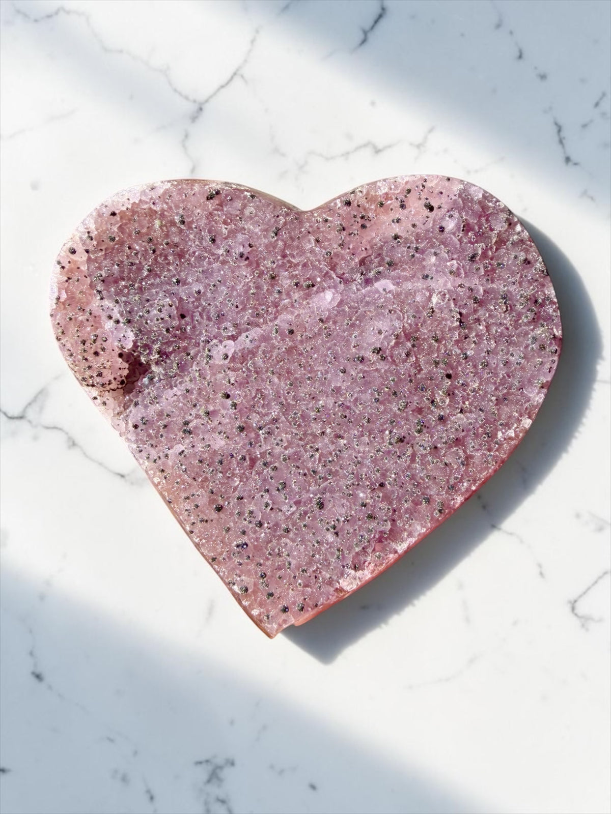 Sugary Druzy Polished Hearts (01-05)
