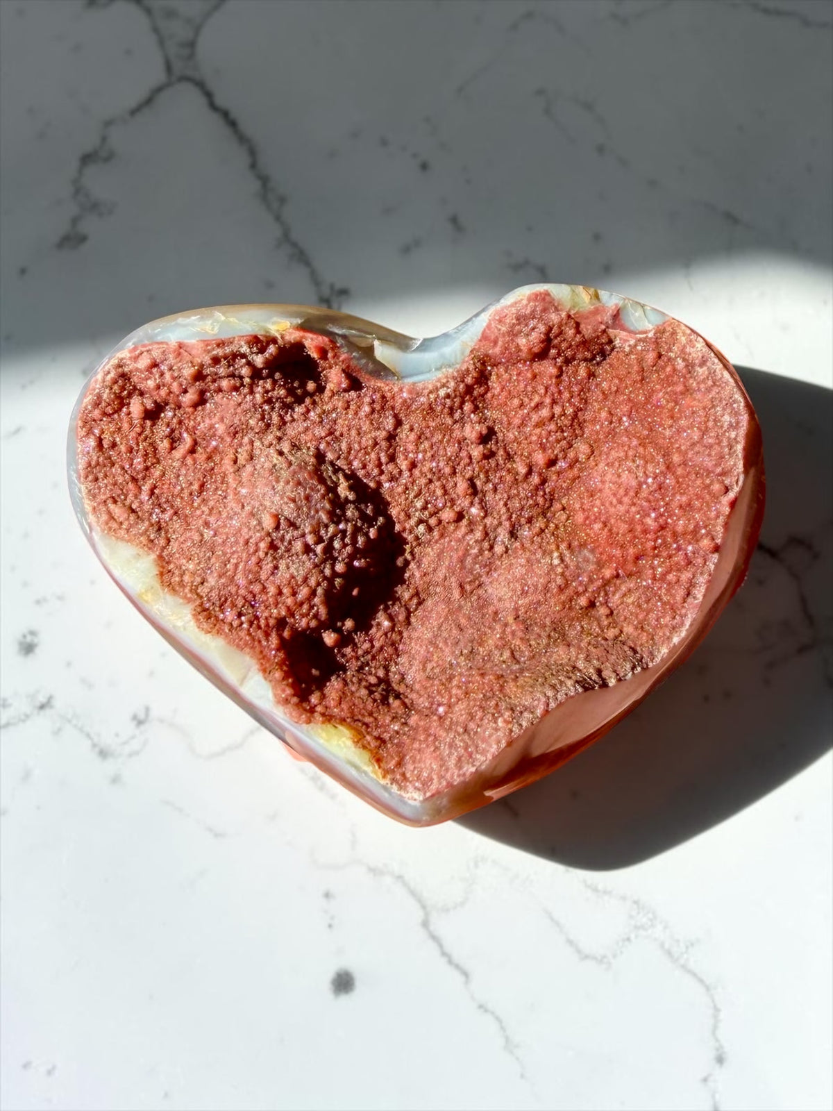 Sugary Druzy Polished Hearts (01-05)