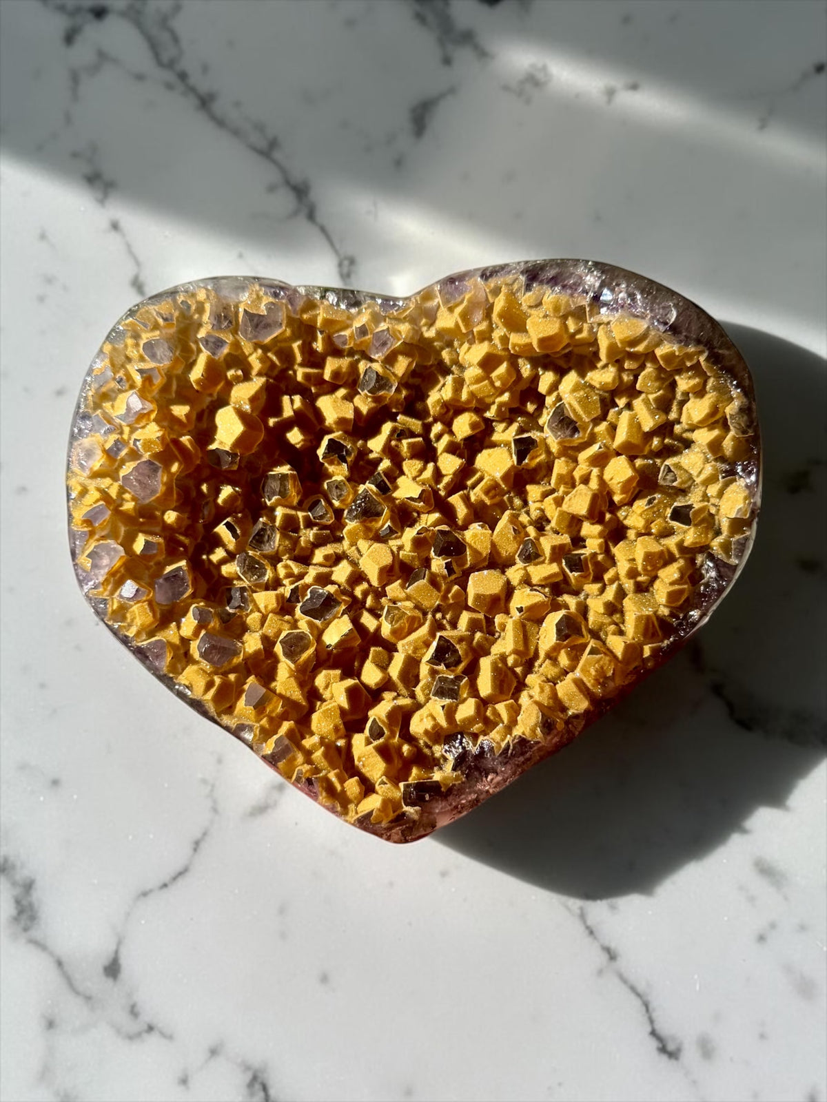 Sugary Druzy Polished Hearts (01-05)