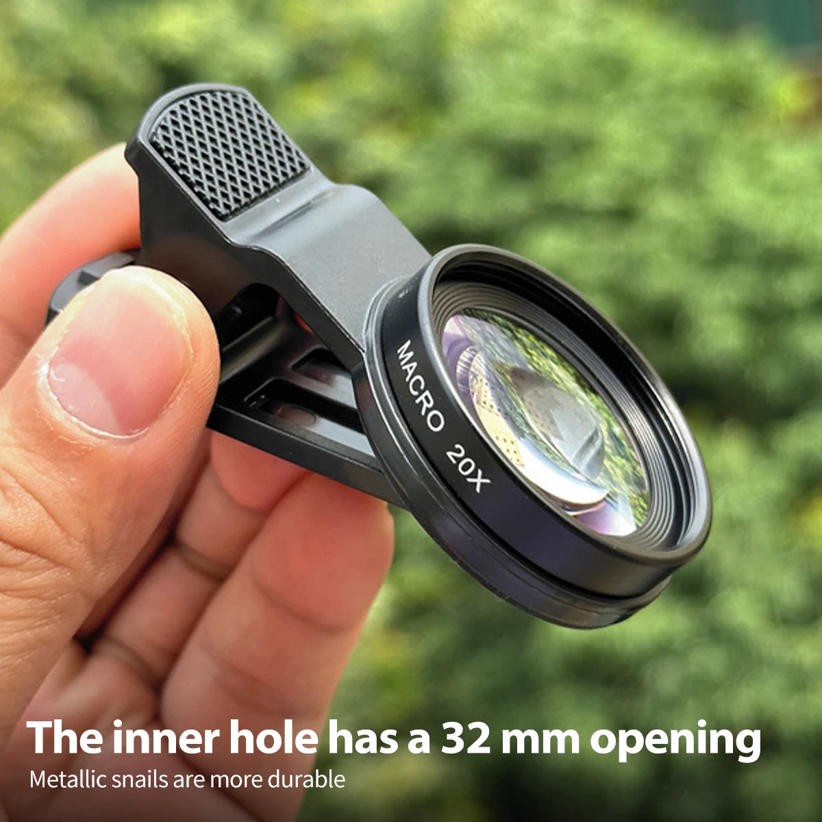 20X Macro Lens - High Definition External Magnifying Lens Phone Lens Clip