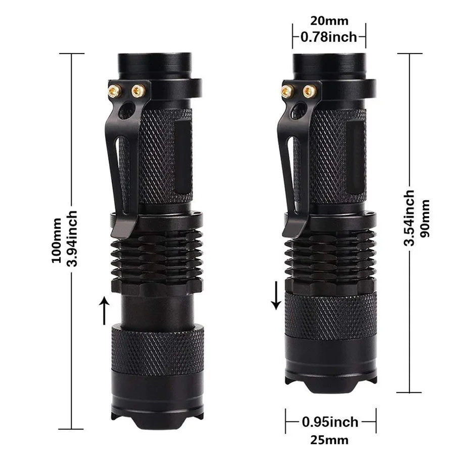 UV Flashlight 395/365nm
