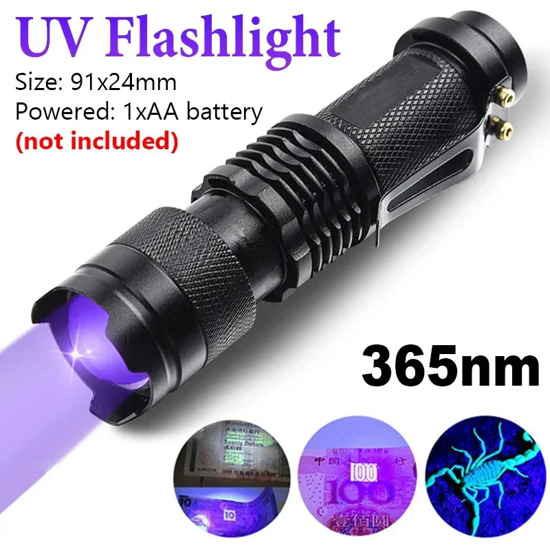 UV Flashlight 395/365nm