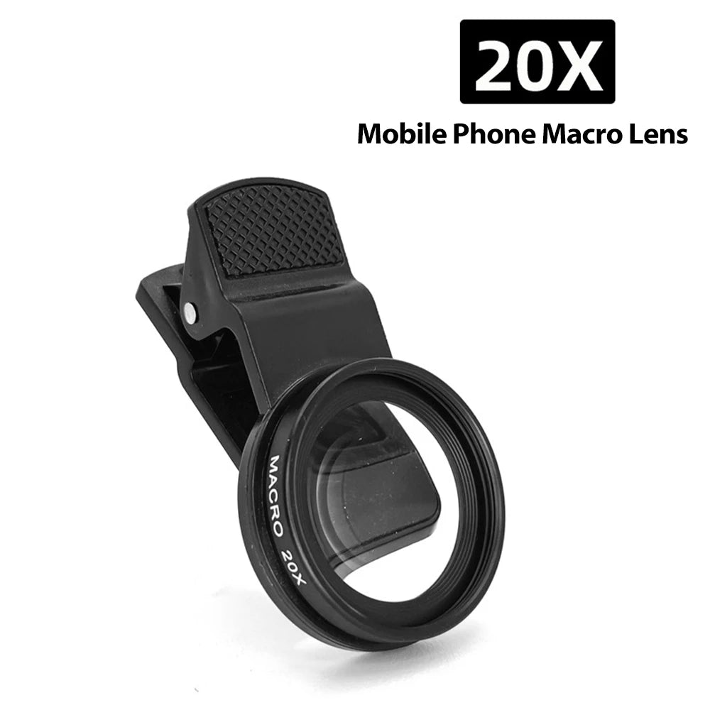 20X Macro Lens - High Definition External Magnifying Lens Phone Lens Clip