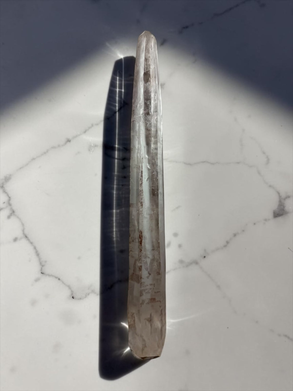 XL Singing Laser Quartz Point – Diamantina | River Walkers Minerals