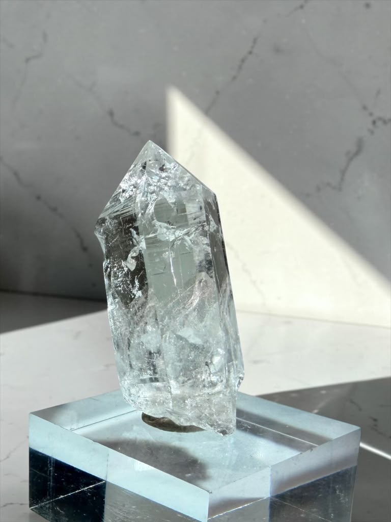 Pristine High-Altitude Clear Quartz – Himalayan  | River Walkers Minerals
